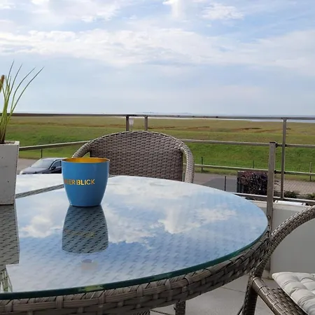 Apartment Traumhafte Ferienwohnung, Meerblick, Erste Reihe Duhnen